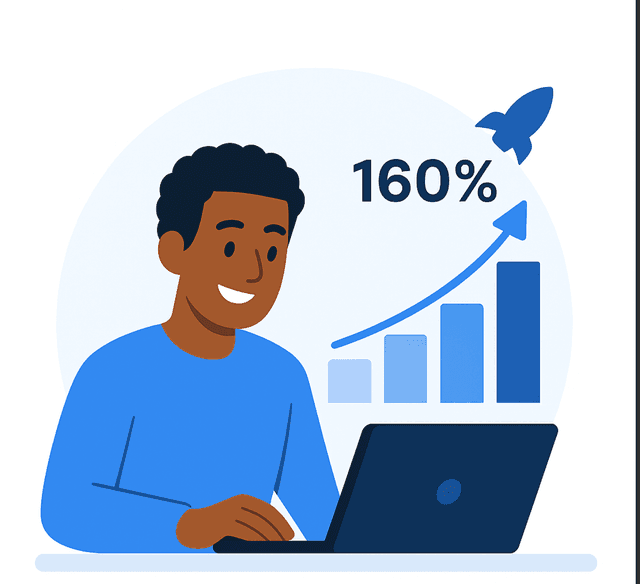 160% More Engagement